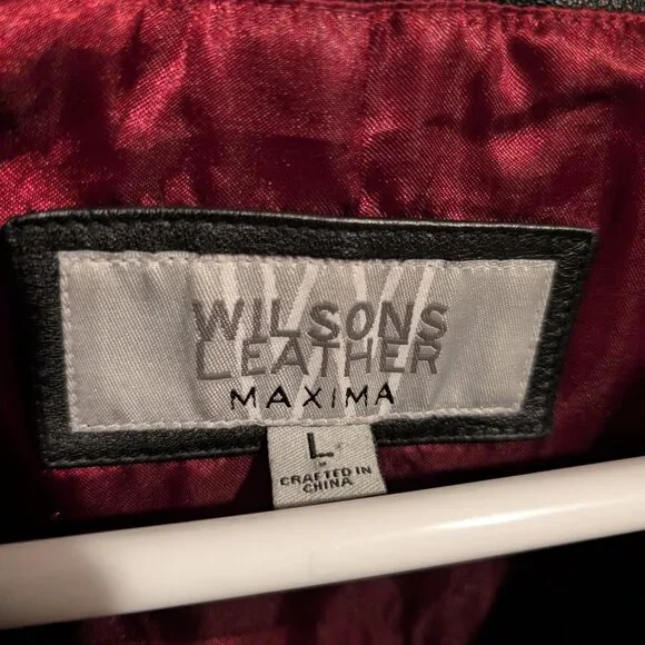 Wilson Leather Maxima Women's Large with Red Satin - Picture 2 of 14